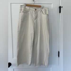 Eileen Fisher denim crop pants